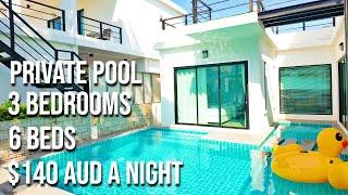 Stay in This Beautiful Hua Hin Villa with a Private Pool! | Traveling Thailand With My Mum Day 9