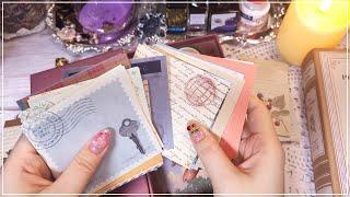 다꾸 ASMRㅣ다이소 신상 빈티지 다꾸템으로 빈티지 다꾸하기 Vintage Scrapbooking with Daiso itemsㅣJOURNALINGㅣUNBOXING