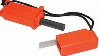 UST Ultimate Survival Technologies STRIKE FORCE Fire Starter Review