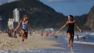 World's Best Jump Rope Sisters - Rope Skipping Duo