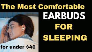 Sleep Earbuds, Feather-light, So comfortable they can be used all day & night. Even phone calls.