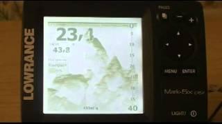 как настроить эхолот LOWRANCE MARK 5 dsi (часть 1)