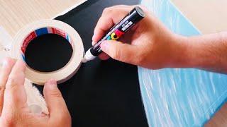 KING ART   DOUBLE PAINTING  N 563  PAINTING TUTORIAL