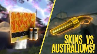 SKINS VS AUSTRALIUMS!