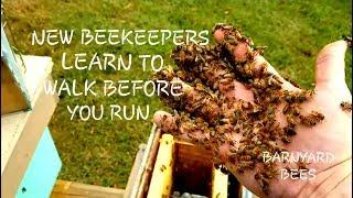 New Beekeepers Learn To Walk Before You Run