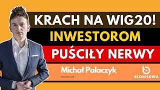 WIG20 -5%, PKP Cargo -6%. Co dalej? Giełda boi się recesji! | Michał Palaczyk