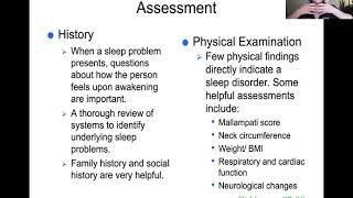 Sleep - 108 Fundamentals of Nursing II