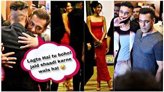 AP Dhillon introduce GF Banita Sandhu to Salman Khan and his Reaction #salmankhan @bollywoodbandook