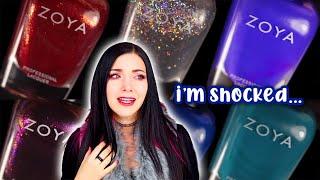 Zoya Luxe Noir Winter 2024 Nail Polish Collection Swatch & Review || KELLI MARISSA