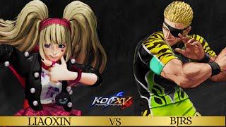 KOFXV BJRS ( Whip/Ramon/Heidern) Vs Liaoxin (Geese/Ryo/Sylvie) #kofxv