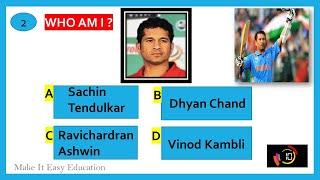 KIDS QUIZ ON FAMOUS INDIAN PERSONALITIES IN SPORTS || PART 36 || GENERAL KNOWLEDGE FOR CHILDREN