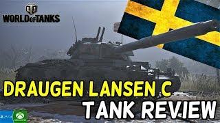 "DRAUGEN" LANSEN C (TANK REVIEW) || Ace Tanker || World of Tanks: Mercenaries