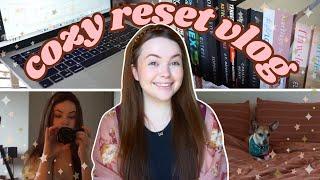 cozy reset vlog ️ july tbr, unhaul, content planning, goals & some favorite things