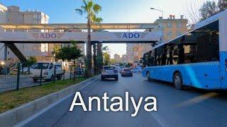 Driving in Antalya: from Kızılarık to Lara, Turkey