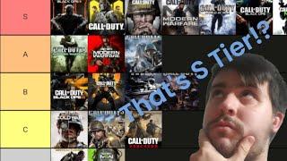 My Call of Duty Tier list 2003-2024