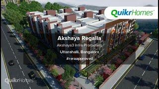 Akshaya Regalia | Uttarahalli | Bangalore | Apartment tour | Quikr Homes