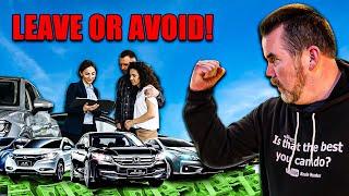 LEAVE IMMEDIATELY! If a Car Dealer does THIS! (Dealership Red Flags) Kevin Hunter the Homework Guy