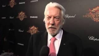 Donald Sutherland at Lionsgate's Mockingjay Party (Cannes Film Festival 2014)