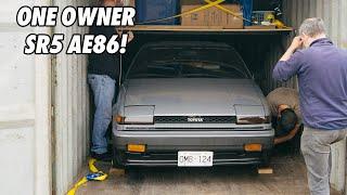 A One Owner Canadian AE86 SR5 Imported to Ireland