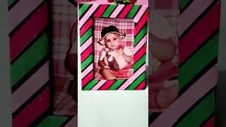 DIY Photo Frame From Mithai Box  #ytshort #reuseideas #diy #craft