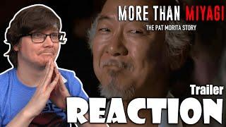 MORE THAN MIYAGI: The Pat Morita Story - Documentary Trailer Reaction! Cobra Kai! The Karate Kid!