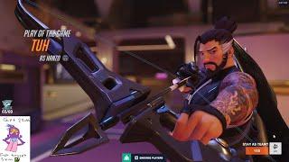 47 ELIMS! 19K DMG! IDDQD HANZO + WIDOWMAKER GAMEPLAY OVERWATCH 2 SEASON 15