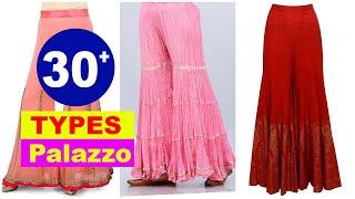 30 Types Of Palazzo With Names  Different Types Of Plazo With Names  Latest Plazo Pant Design 2023