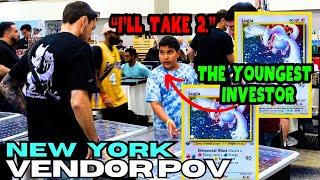 Vendor POV LITCG Card Show- Is this kid the SMARTEST Collector?