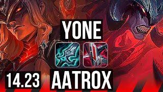 YONE vs AATROX (TOP) | BR Grandmaster | 14.23