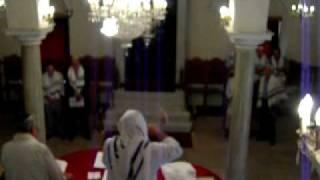 Rosh Hashanah - Shofar blowing (30 tekiot) at the Synagogue of Chalkis, Greece