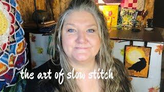 3 ways to slow stitch patchwork pieces together #slowstitching #handwork