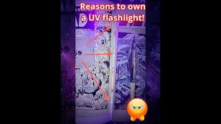 You need this! UV flashlight for comic book screening!