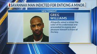 Savannah man indicted for enticing a minor