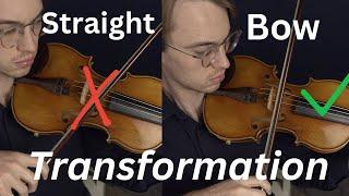 Mastering Your Straight Violin Bow: Reduce Squeaky Sounds