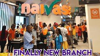 Finally the long awaited Naivas Branch finally opens