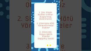 SEO'DA SIRALAMA KAYBI YAŞATACAK ETKENLER