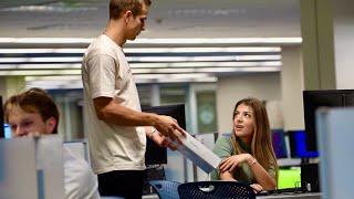 Giving Laptops to College Students in New Orleans