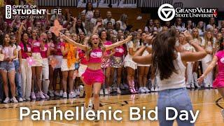 GVSU Panhellenic Bid Day Highlight Video 2024