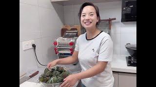 端午节到了，媳妇包一大锅粽子，爸妈直夸好吃，还不忘给公婆送点#我的乡村生活 #端午节