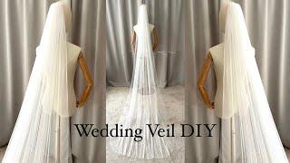 Wedding Veil, How to make Wedding veil, Bridal Veil sewing tutorial, Veil DIY, Anita Benko Bridal