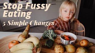 Stop Fussy Eating For Good - 5 Simple 'Positive Parenting' Tips | SJ STRUM