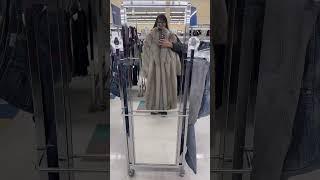 Luxurious Fur Coat At The Thrift Store #shopping #canada #fashion #fur #vlog #beautiful #anime