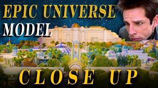 Universal’s EPIC UNIVERSE model is HUGE! - Extreme Detailed Model Tour