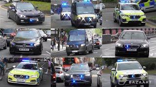 UK Police Vehicles responding - Best of 2023