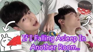 Falling Asleep In Another Room To See My Boyfriend's Reaction! [Gay Couple Lucas&Kibo BL]