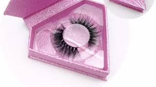 eyelashes packaging box