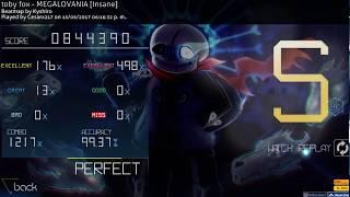 Osu!mania | Toby Fox - Megalovania [Insane] 4K