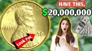 1981 Lincoln Memorial One Penny Coin Value | How Much is a 1981 One Penny Worth Money Today