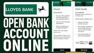 How To Open Lloyds Bank Account Online 2024 (Step-By-Step Tutorial)