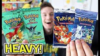 THE RAREST BOOSTERS I'VE EVER OPENED!!!! (Skyridge & Legendary Collection)